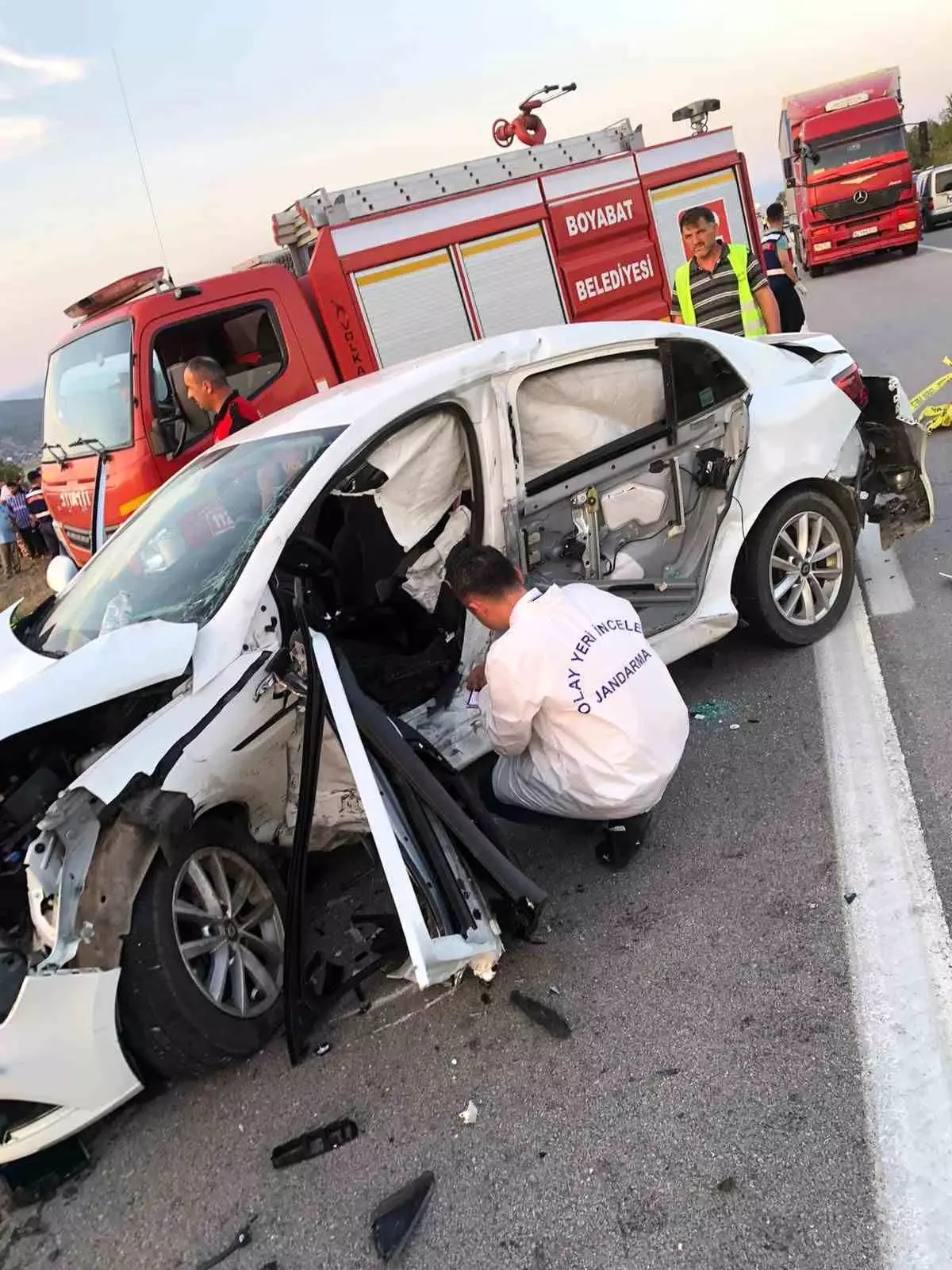 Sinop’ta Kafa Kafaya Çarpışma: 3 Ölü, 4 Yaralı