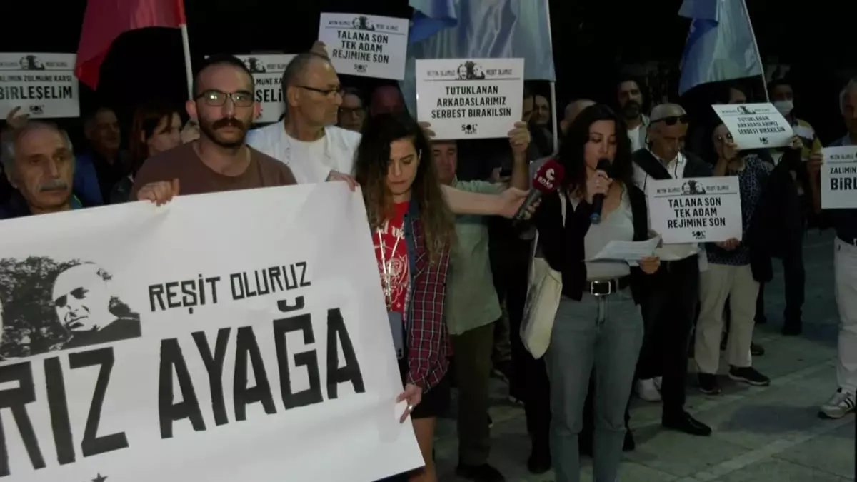 SOL Parti Üyelerinden Reşit Kibar İçin Kadıköy’de Eylem