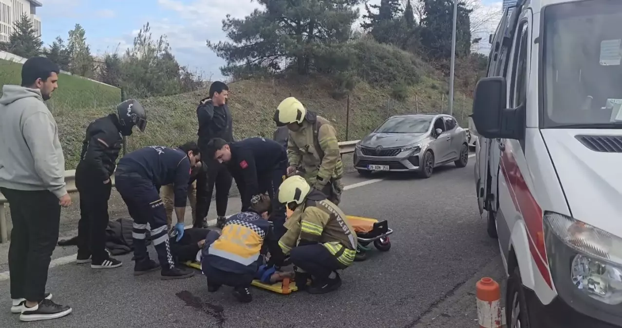 Ataşehir’de Trafik Kazası: İki Yaralı