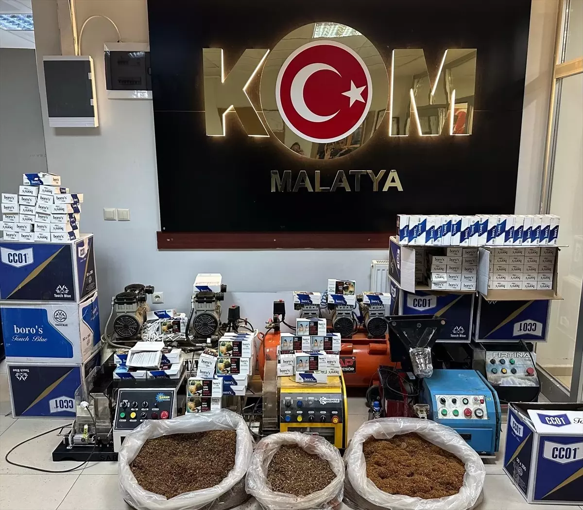Malatya’da Kaçakçılık Operasyonu