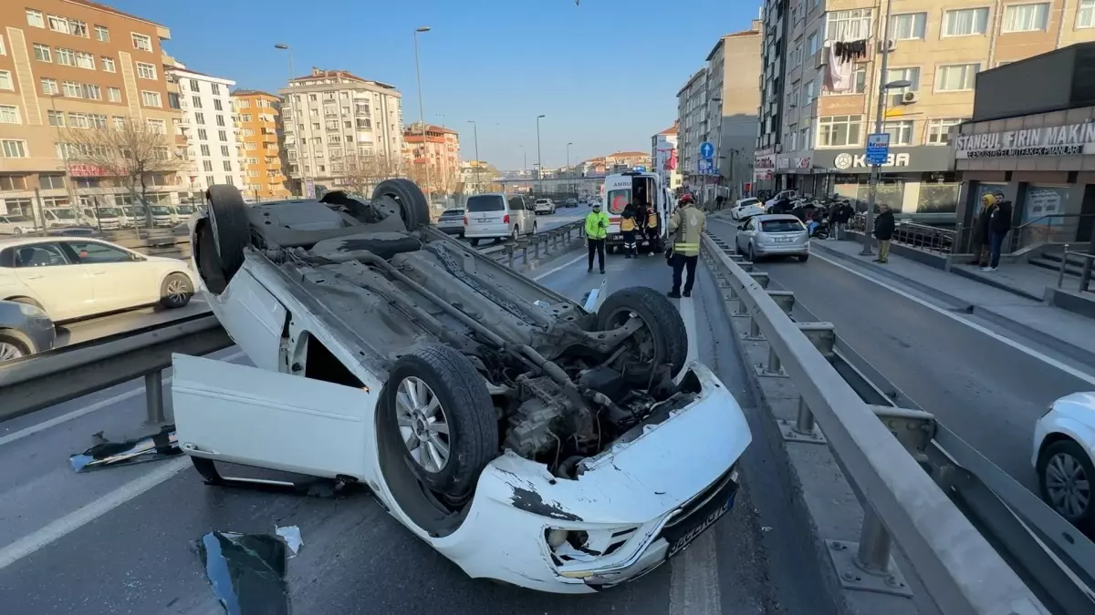 Avcılar’da D-100 Kara Yolunda İki Ayrı Kaza: 4 Yaralı