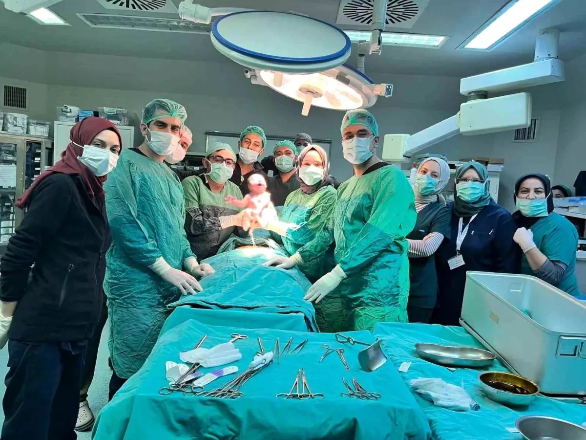 Bolu’da Yılın İlk Bebeği Doğdu