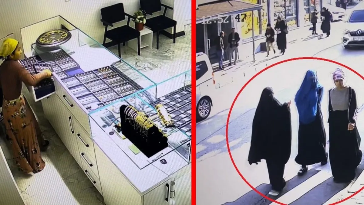 Bursa’da film gibi hırsızlık! Önce kuyumcuyu sonra müşteriyi soydular! İşte o anlar…