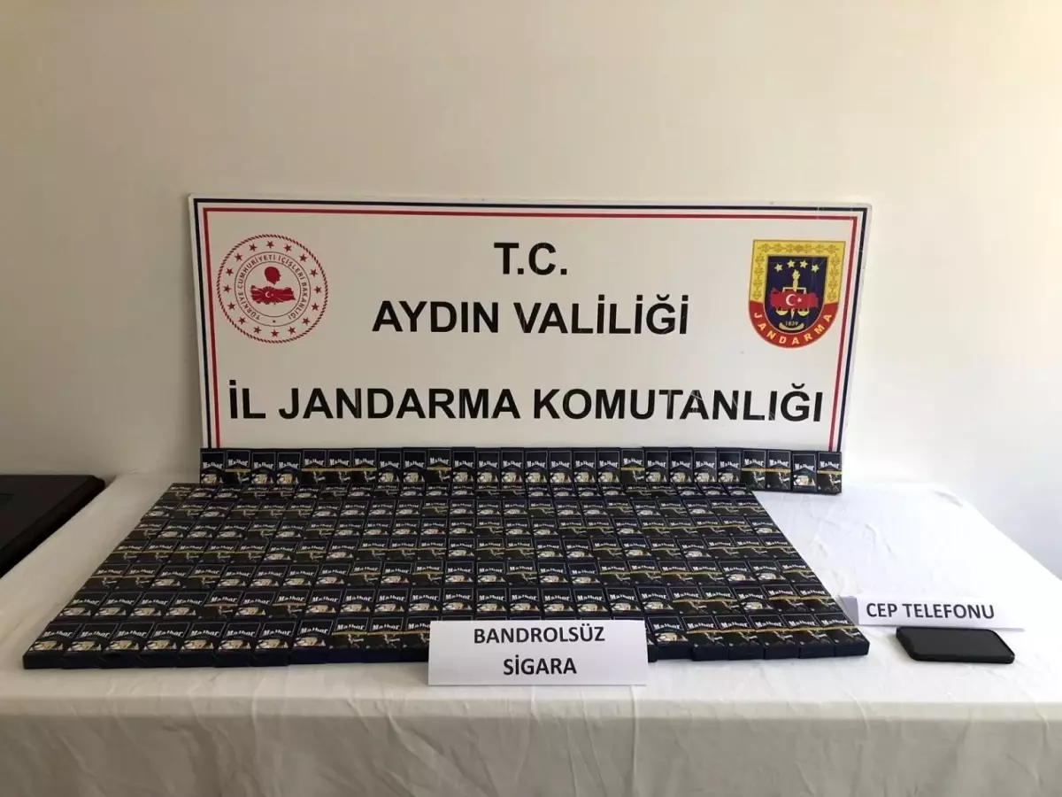 Kuşadası’nda Bandrolsüz Sigara Operasyonu