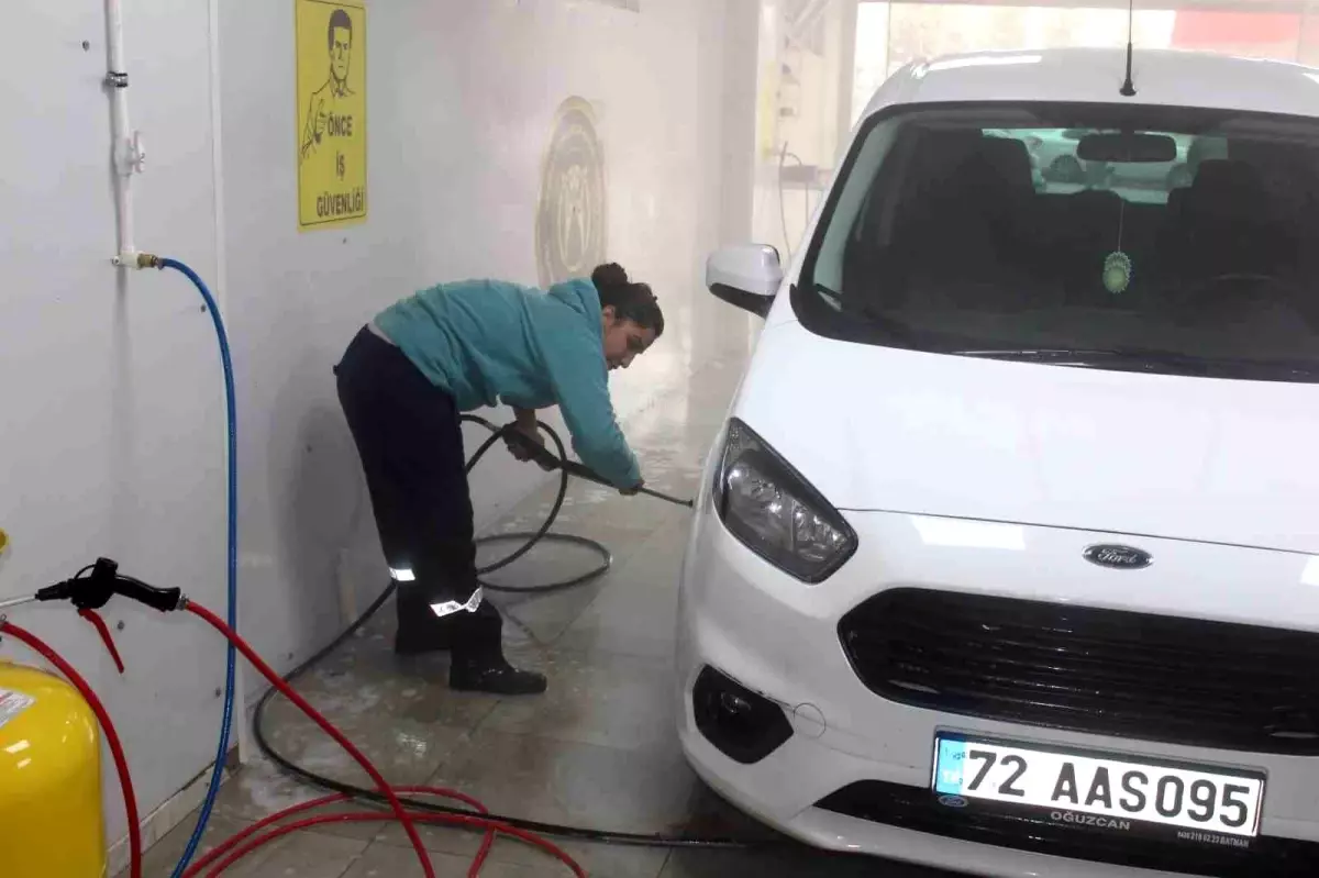 Siirt’te Kadın Girişimcilerden Oto Yıkama Kooperatifi