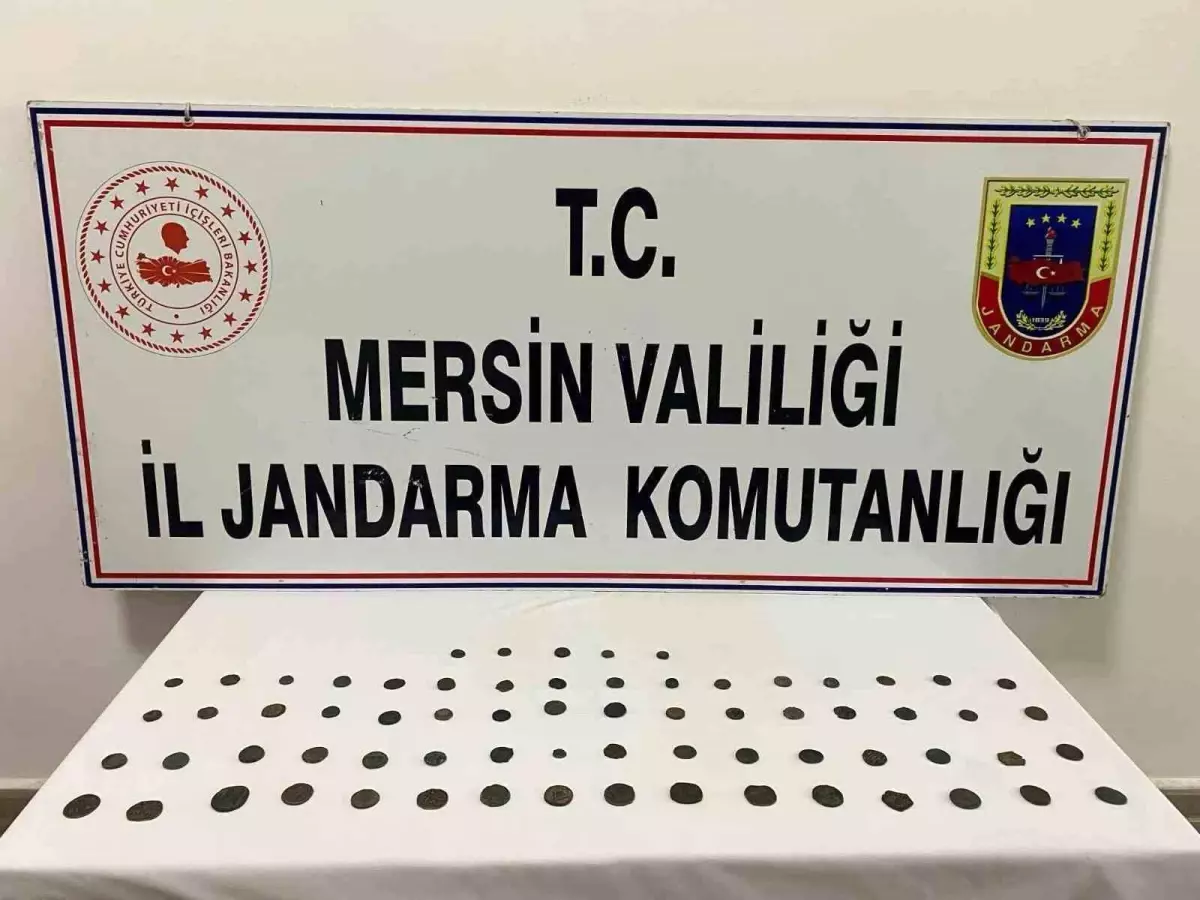 Mersin’de Tarihi Eser Kaçakçılığı Operasyonu